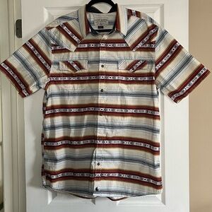 100% cotton Cody James authentic westernwear button up shirt, size XXL